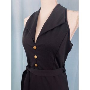 90s Vintage Black Dress